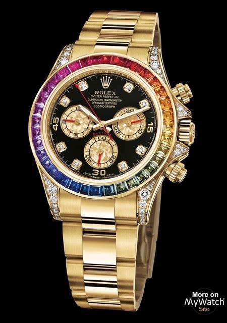 rolex oyster perpetual cosmograph daytona rainbow watch|daytona rainbow Rolex.